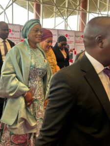 PICTORIAL: First Lady Remi Tinubu Arrives Annual LEADERSHIP Annual Conference, Awards 2 Remi Tinubu 1