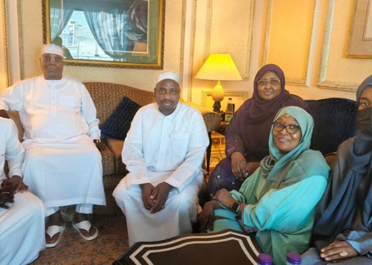 Ex-First Lady Aisha Buhari Visits Atiku In Saudi Arabia 1 Visit
