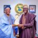 PICTORIAL: Olubadan Ladoja’s Visit To Lagos House Excites Governor Sanwo-Olu
