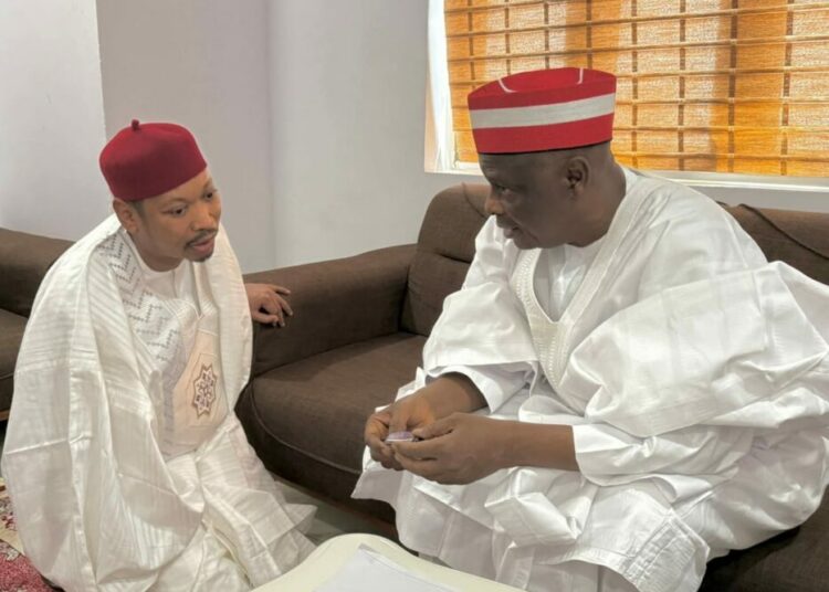 PICTORIAL: Ganduje’s Son Visits Kwankwaso In Kano 1 WhatsApp Image 2026 02 05 at 14.45.59