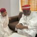 PICTORIAL: Ganduje’s Son Visits Kwankwaso In Kano