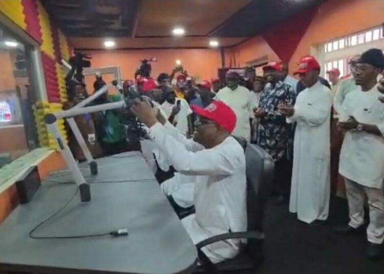 PICTORIAL: Wike Establishes Radio Station For Tinubu Campaign In Rivers 1 WhatsApp Image 2026 02 07 at 14.57.14