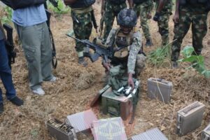 PICTORIAL: Troops Overrun Terrorist Camp, Recover Arms In Kogi 3 WhatsApp Image 2026 02 11 at 12.13.05