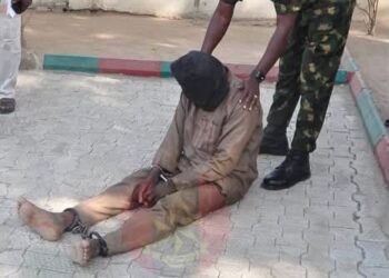 PICTORIAL: 6 Brigade Troops Arrest Gunrunner, Recover Weapons In Taraba Intelligence-led Operations