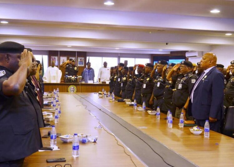 PICTORIAL: 6 Ex-IGPs Pay Solidarity Visit To IGP Egbetokun 1 WhatsApp Image 2026 02 18 at 23.42.19 1
