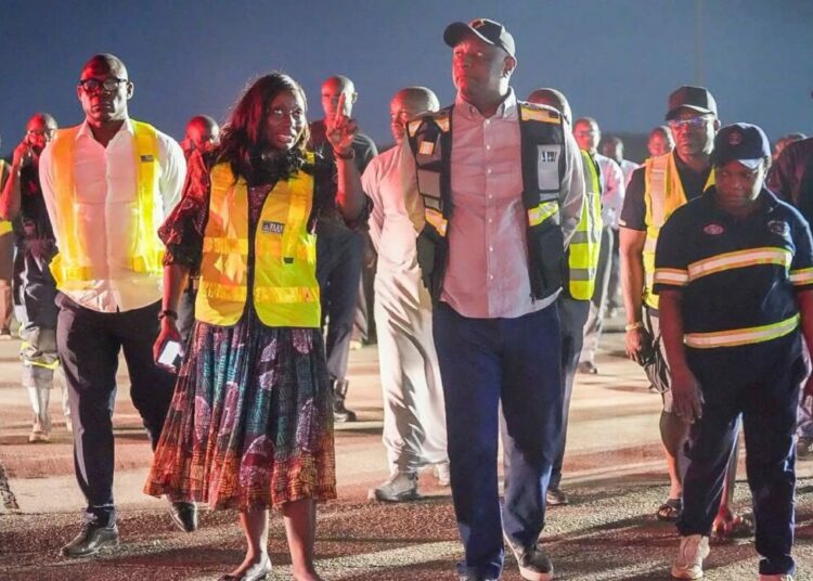 PICTORIAL: Keyamo In Late Night Emergency Visit To Lagos Airport After Fire Outbreak 1 WhatsApp Image 2026 02 24 at 01.33.38