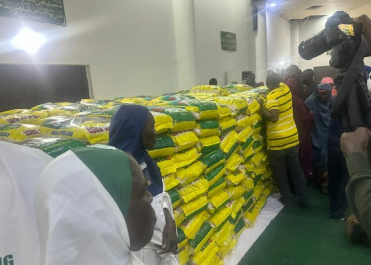 PICTORIAL: Remi Tinubu Donates 700 Bags Of Rice To National Mosque For Ramadan Welfare 1 WhatsApp Image 2026 02 24 at 12.53.18 1