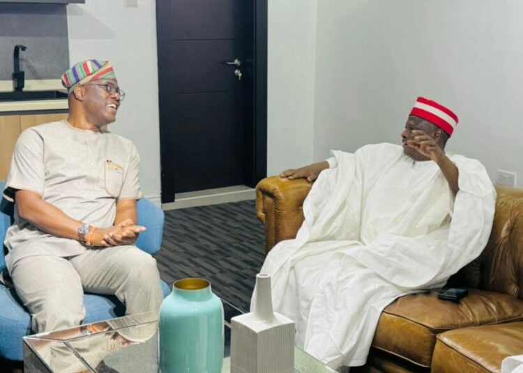 PICTORIAL: Kwankwaso Visits Makinde In Ibadan, Says They Discussed ‘Pressing National Issues’