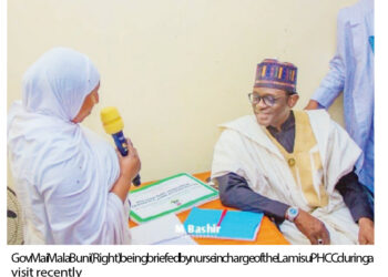 Healthcare Services: Gov Buni Inspects Lamisu PHCC, Orders Facility Upgrade, Others