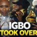 Ohanaeze Eulogises Creativity, Excellence Of Igbo Grammy Winners