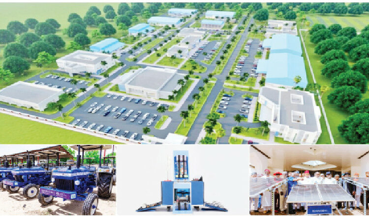 NASENI’s Technological Innovation Driving Nigeria’s Industrial Growth, Development 1 Photos of NASENI Renewable Energy Park at Gora, Nasarawa State; tractors restored by NASENI; Science Kits and Solar Irrigation pumps from the Agency.