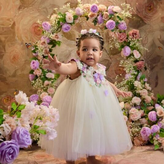 Reality TV Star, Nengi's Daughter, Alani Turns One 1 nengi 1