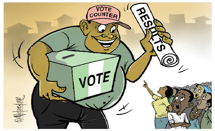 Voters Decide Nothing; Vote Counters Decide Everything! 1 vote counter