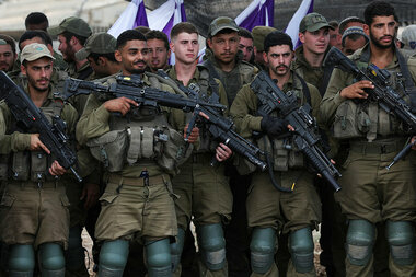 ‘No One Wants To Fight For Israel,’ Veteran Protest US Action Against Iran 1 1026 OISRAELPRICE soldiers LEDE