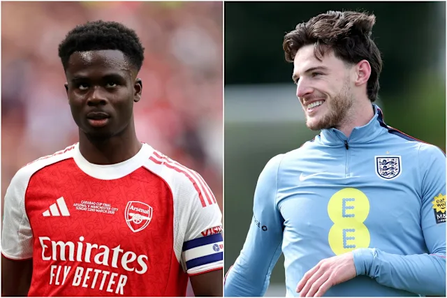 Rice, Saka Among 8 Players To Exit England Camp 1 650428de8c2be05a947dd69af2483730