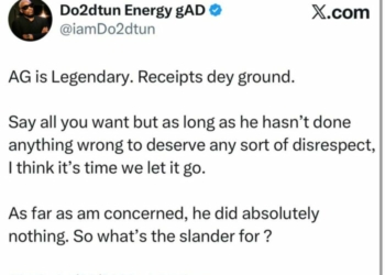 OAP Dotun Tackles Nigerians Bashing Adekunle Over Controversial Tweets By Simi Years Ago