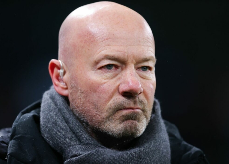 Officiating Getting Worse Because Of VAR - Shearer 1 MANCHESTER, ENGLAND - FEBRUARY 11: BBC Sport pundit Alan Shearer during the UEFA Champions League 2024/25 League Knockout Play-off first leg match between Manchester City and Real Madrid C.F. at Manchester City Stadium on February 11, 2025 in Manchester, England. (Photo by James Gill - Danehouse/Getty Images)