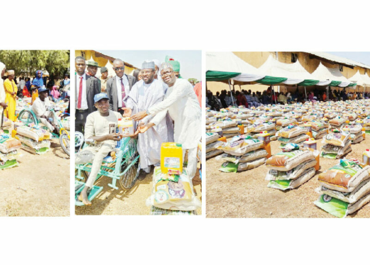 Adamawa State Government Distributes Food And Nutritional Items To Vulnerable Persons 1 Adamawa State Government Distributes Food And Nutritional Items To Vulnerable Persons