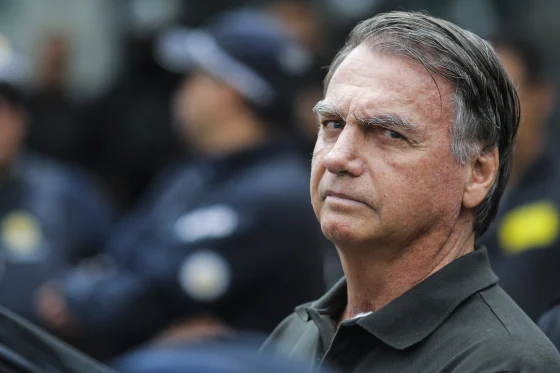 Jailed Ex-Brazilian President Bolsonaro Hospitalised 1 BOLSONARO BRAZIL