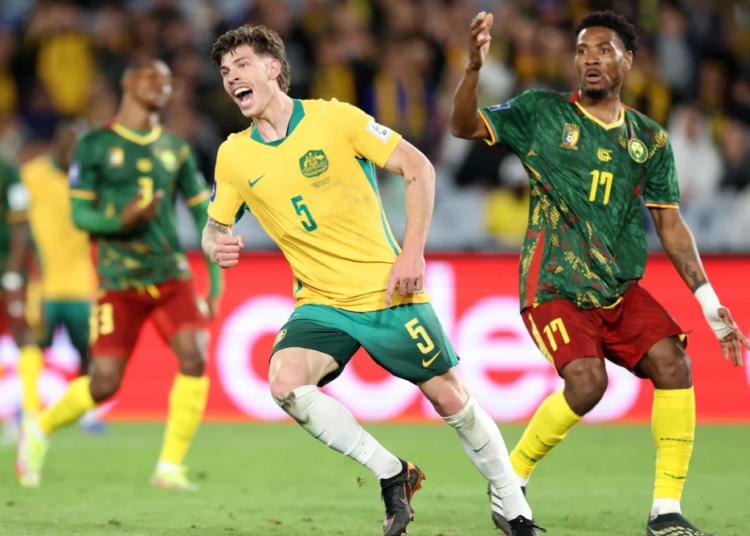 Bos's Late Strike Rescues Stuttering Australia Against Cameroon 1 Bos