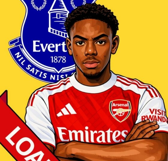 Arsenal's Myles Lewis-Skelly Set For Loan Move Amid Everton Interest 1 CARTOON