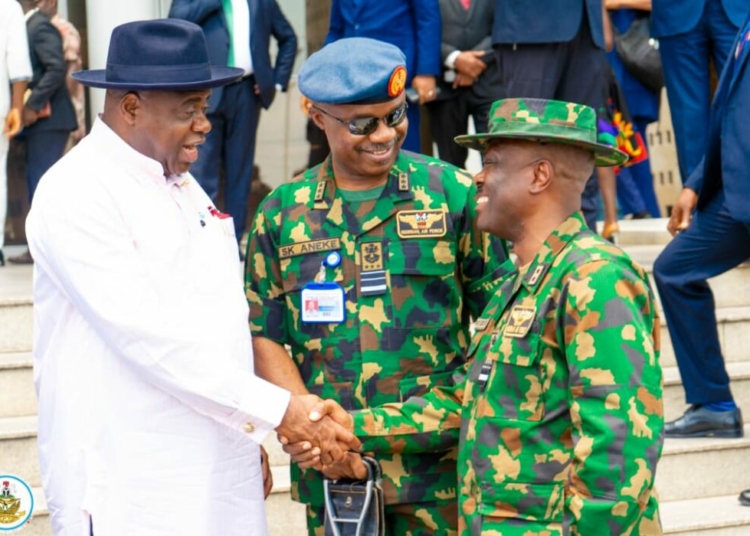 CAS In Bayelsa Reinforces NAF Presence In Niger Delta, Commission Projects 1 CAS Aneke in bayelsa