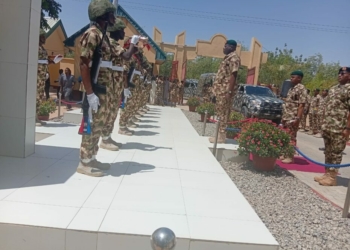 CDS, COAS Storm Borno After Tripple Suicide Bomb Attacks In Maiduguri