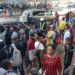 Motorists, Commuters Stranded Over Protest By Shell Workers Along Broad Street, Lagos