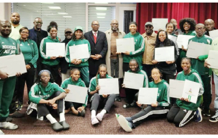 2025 Afrobasket Victory: Tinubu Delivers Housing Rewards To D’Tigress In Lyon 1 DTigress