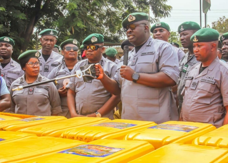 Easter Crackdown: Customs Intercepts N120.2m Smuggled Vegetable Oil In Ogun 1 Easter Cutoms