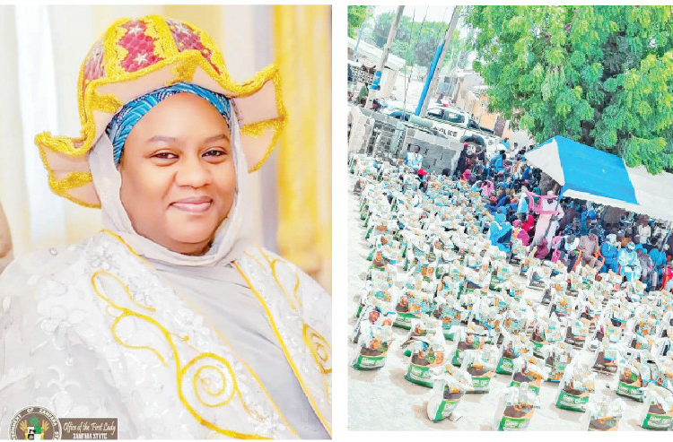 Excitement As Zamfara First Lady Ends Food Distribution Tour 1 Excitement As Zamfara First Lady Ends Food Distribution Tour