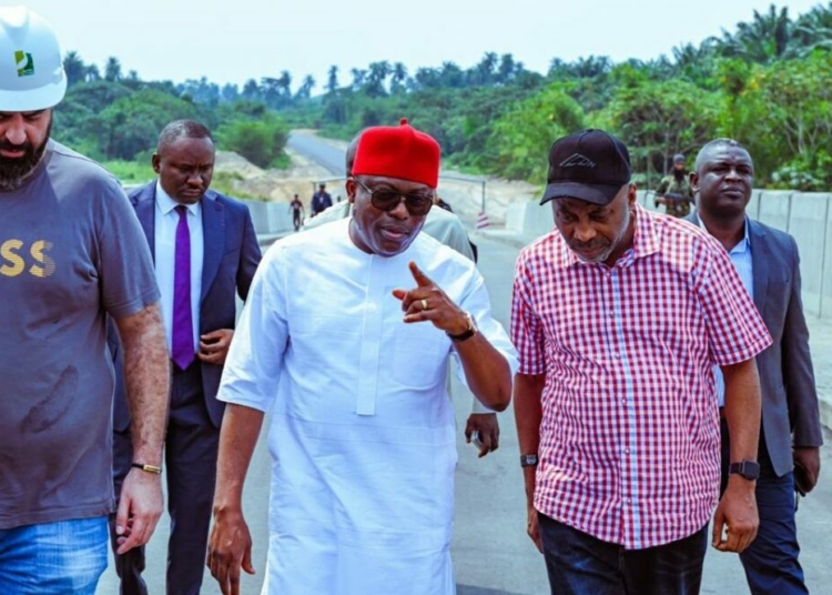 South-South Youth Leaders Hail Fubara Over Planned Inauguration of ‘Ndele’ Road 1 Fubara Road Inspection 1fr e1773425829280