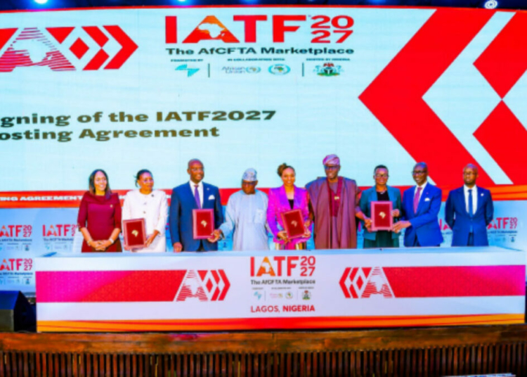 Nigeria Signs Hosting Rights for 2027 Intra-African Trade Fair, Targets $50bn Deals 1 IATF signing in Lagos 1280x720 1