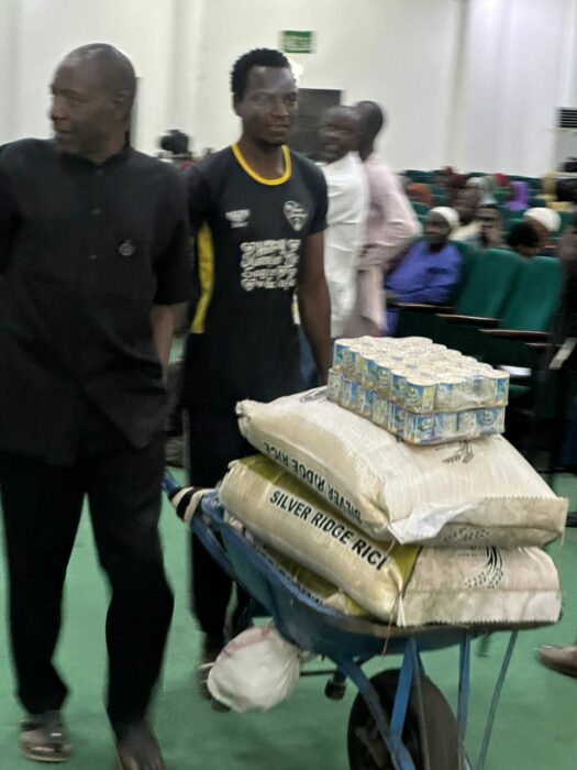 PICTORIAL: Remi Tinubu Distributes 1,000 Bags Of Rice, Food Items To National Mosque, Area Councils For Ramadan 4 IMG 20260305 WA0016