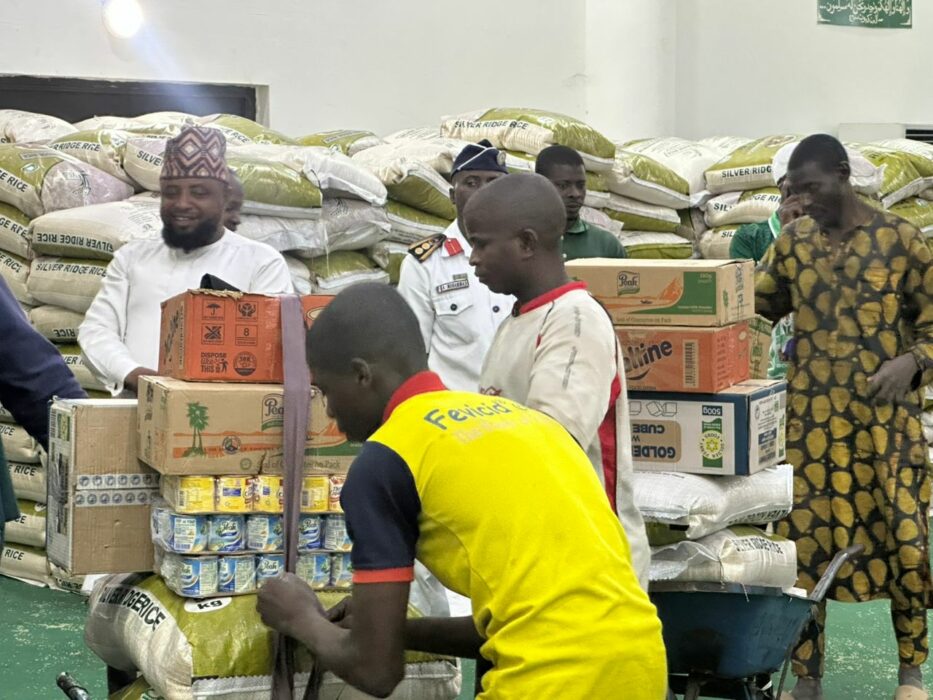 PICTORIAL: Remi Tinubu Distributes 1,000 Bags Of Rice, Food Items To National Mosque, Area Councils For Ramadan 6 IMG 20260305 WA0018