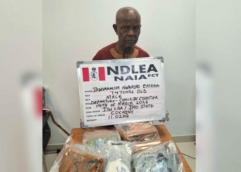 UK-bound Grandpa Arrested With 11kg Cocaine