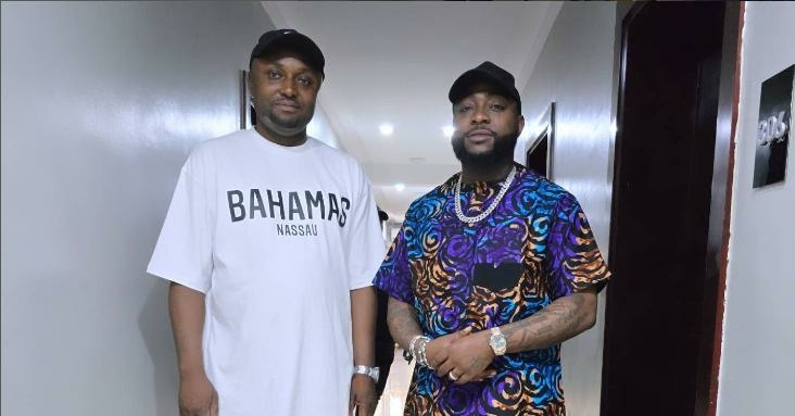 Davido’s Logistics Manager, Israel DMW, Loses Father 1 ISRAEL