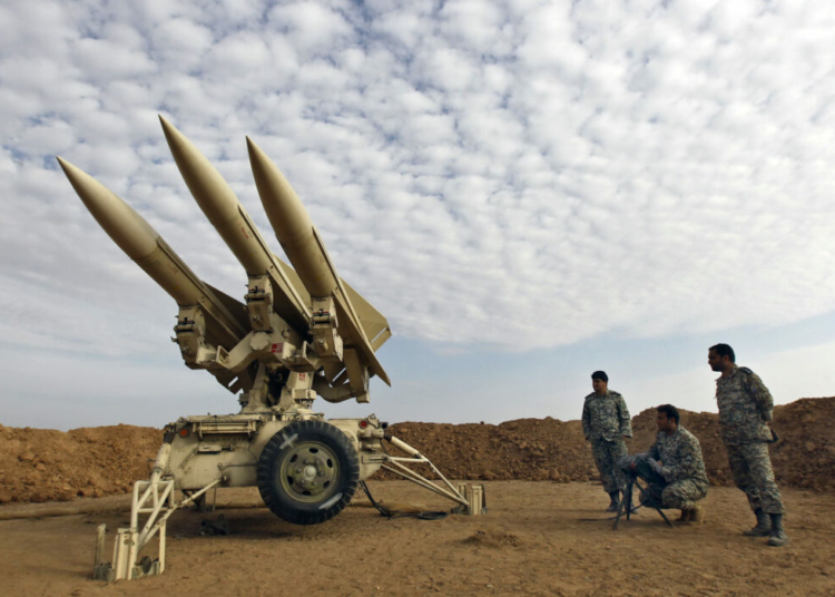 Middle East Conflict: Houthis Enter War, Fire Missiles At Israel 1 In this photo obtained from the Iranian Mehr News Agency, Iranian army members prepare missiles to be launched, during a maneuver, in an undisclosed location in Iran, Tuesday, Nov. 13, 2012. Iran said Tuesday it successfully tested a new air defense system modeled after the U.S. Hawk system during a drill in the country's east. A senior Iranian official called the six-day air defense drill over almost the entire eastern half of the country a "slap" to America and Israel. The exercise has been said to include Iranian jet fighters, drones and more than 8,000 troops. (AP Photo/Mehr News Agency, Majid Asgaripour)
