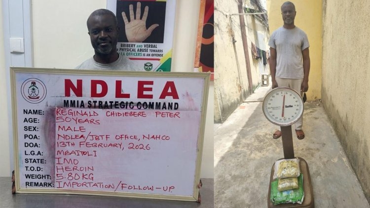 13 Years After, Wanted Suspected Drug Kingpin Arrested 1 NDLEA