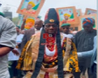 Obasanjo Makes Grand Entrance At Egbaliganza 2026