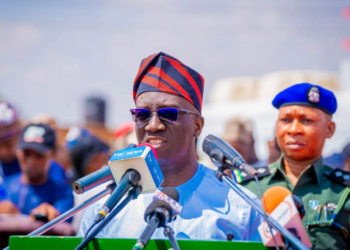 Edo Governor Leads Distinguished Guests to Launch Ikhana’s Football Academy In Auchi