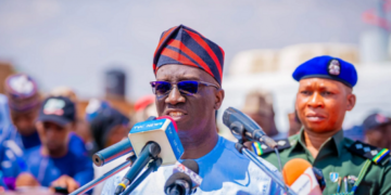Edo Governor Leads Distinguished Guests to Launch Ikhana’s Football Academy In Auchi