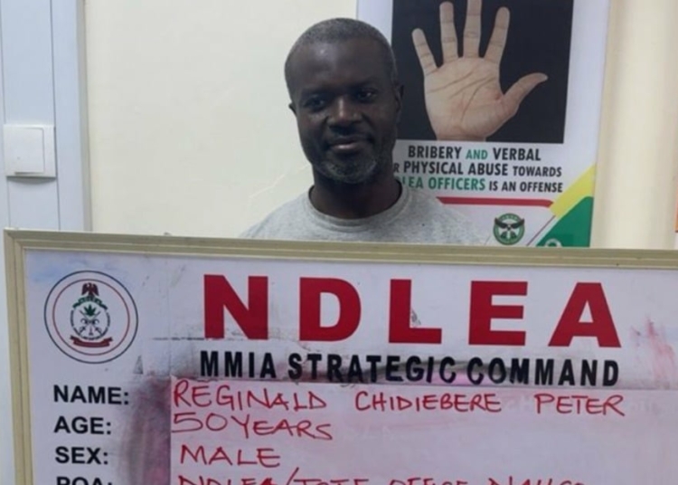 NDLEA Arrests Wanted Drug Kingpin After 13 Years In Hiding 1 Reginald Chidiebere NDLEA