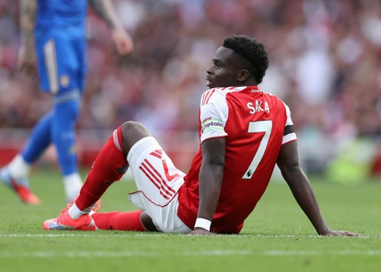 Arteta Gives Reasons For Saka’s Dip In Form 1 SAKA 1