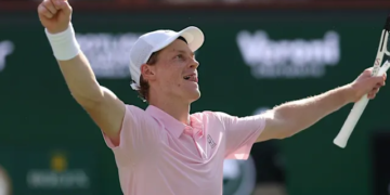 Tennis: Sinner Matches Federer, Djokovic With Indian Wells Win