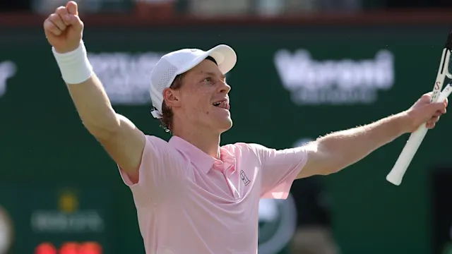 Tennis: Sinner Matches Federer, Djokovic With Indian Wells Win 1 Sinner