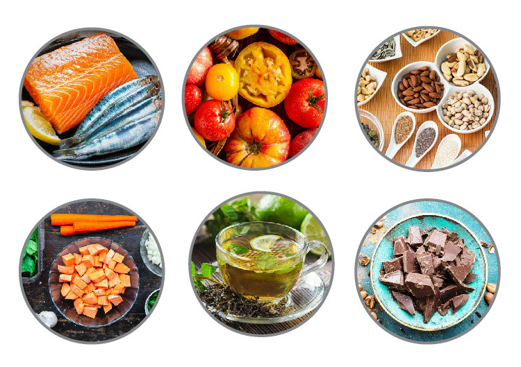 Six Foods That Make Your Skin Healthy, Smooth, and Glowy 1 Six Foods That Make Your Skin Healthy Smooth and Glowy