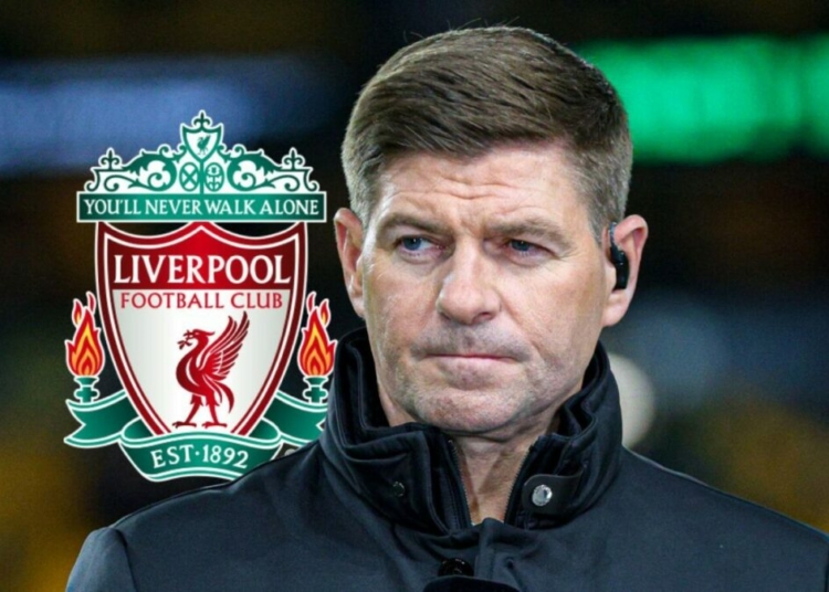 Why Liverpool Are Two different Teams This Season - Gerrard 1 Steven Gerrard with Liverpool badge 1320x742 1
