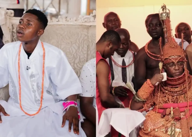 Benin Queen Faces Expulsion Over Peller’s Unauthorised Palace Visit 1 TikToker Peller at Benin Palace