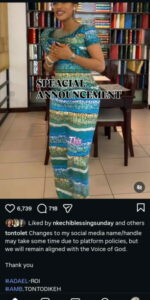 'Call Me Evangelist Tonto' - As Tonto Dikeh Ditches 'King' Tag 2 Tonto Dikeh1